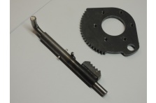 Mechanismus zajištění přední lavice Tatra 603