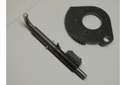 Mechanismus zajištění přední lavice Tatra 603